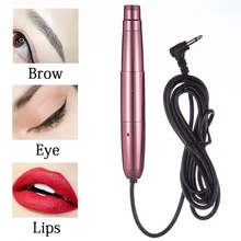 1 шт. профессиональный макияж тату ручка машина Электрический Перманентный макияж машина для 3D бровей губ подводка для глаз красота Искусство татуировки пистолеты