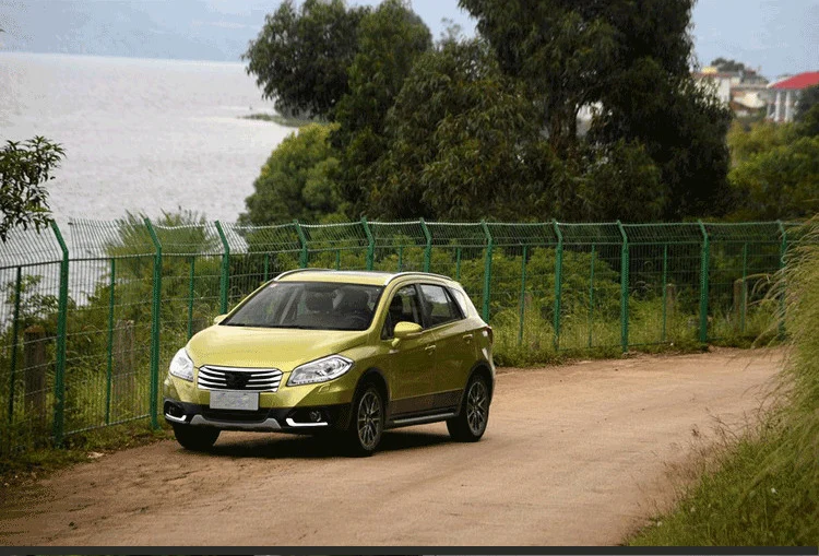 EOsuns led drl дневные ходовые огни+ передние противотуманные фары для Suzuki S-CROSS с динамическим движущимся желтым поворотным сигналом