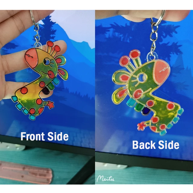24pcs Creative DIY Cartoon Window Painting Toys Color Filling Sets