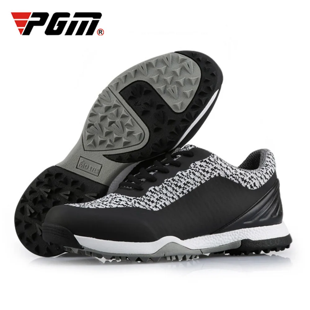 

PGM Men Golf Shoes Breathable Mesh Anti-slip Stud Waterproof Golf Shoes Men Comfortable And Soft Sneakers Size 40-44 XZ119