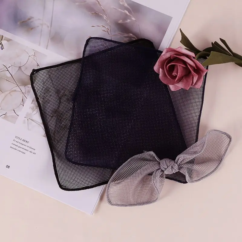 

5 Pcs Girl Lady Woman Beautiful Mesh Cloth DIY Bowknot Headdress Headwear Thickness Craft Hair Decoration Accessories New Style
