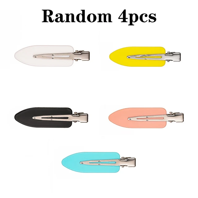 10Pcs/Set Beauty Salon Seamless Hairpin Professional Styling Hairdressing Makeup Tools Hair Clips For Women Girl Headwear 4PCS