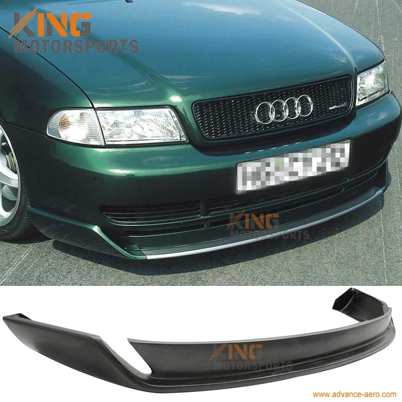 Подходит для 1996 1997 1998 1999 2000 2001 Audi A4 тип O Стиль переднего бампера губ уретана|front
