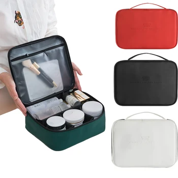 

TUUTH High Quality Travel Cosmetic Bag Multifunctional Toiletries Organizer Storage Make up Cases Waterproof Large Handbag