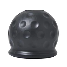 2 дюйма Автомобильный фаркоп Towball Кепки буксировочный трос защитный чехол мягкий ПВХ простой пуш-ап-на черном фоне