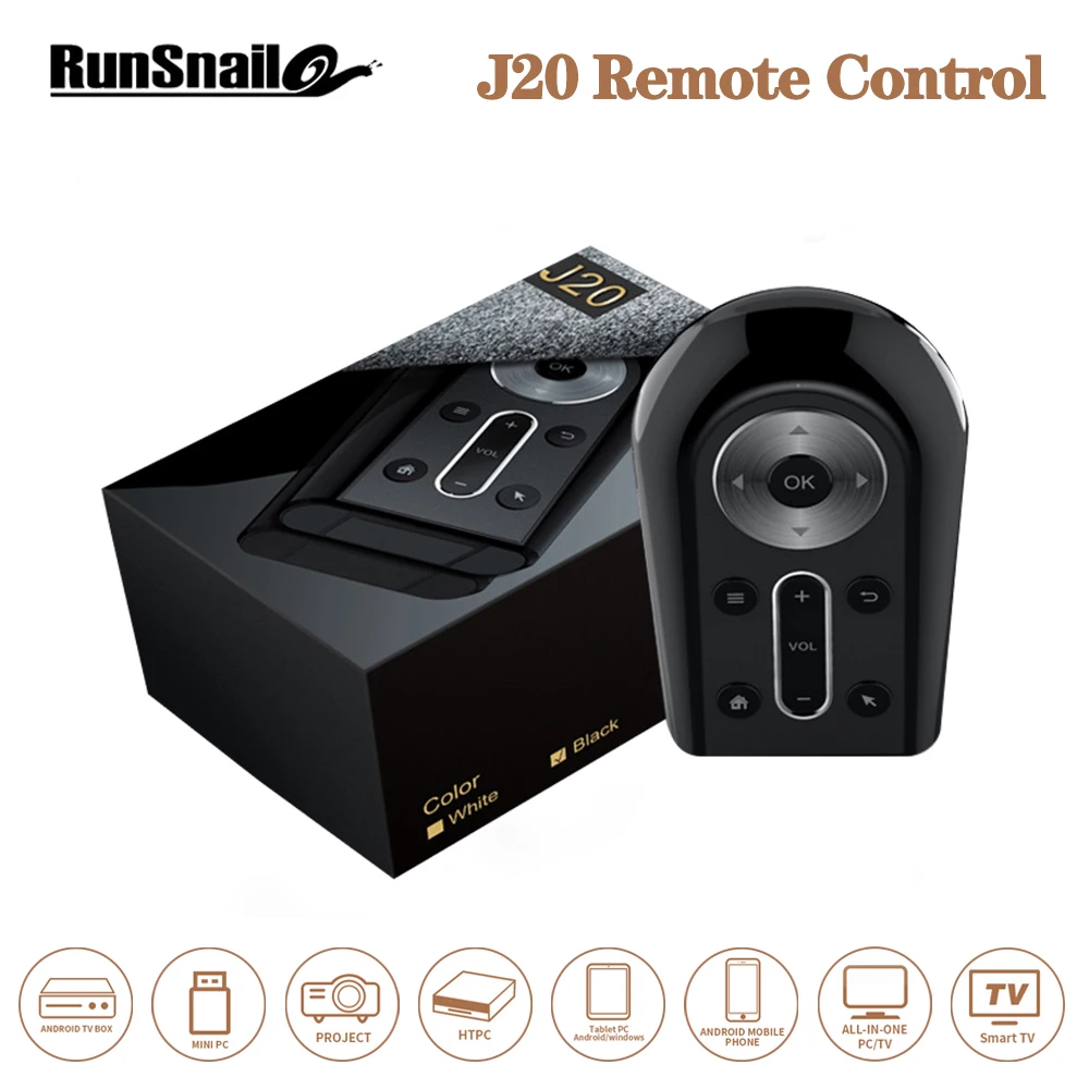 

Virtual Keyboard J20 Air Mouse For Android TV Box PC Smart TV Projector Bluetooth Remote Control Intelligent Touchpad