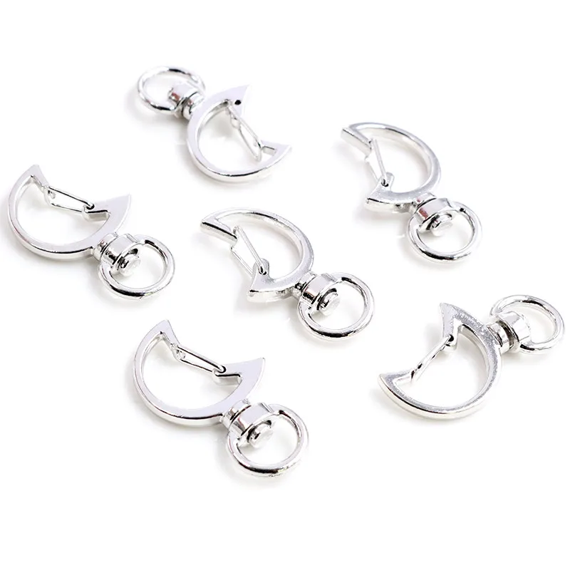 10pcs/lot Snap Hook Trigger Clips Buckles For Keychain Lobster Lobster Clasp Hooks for Necklace Key Ring ClaspDIY Making 