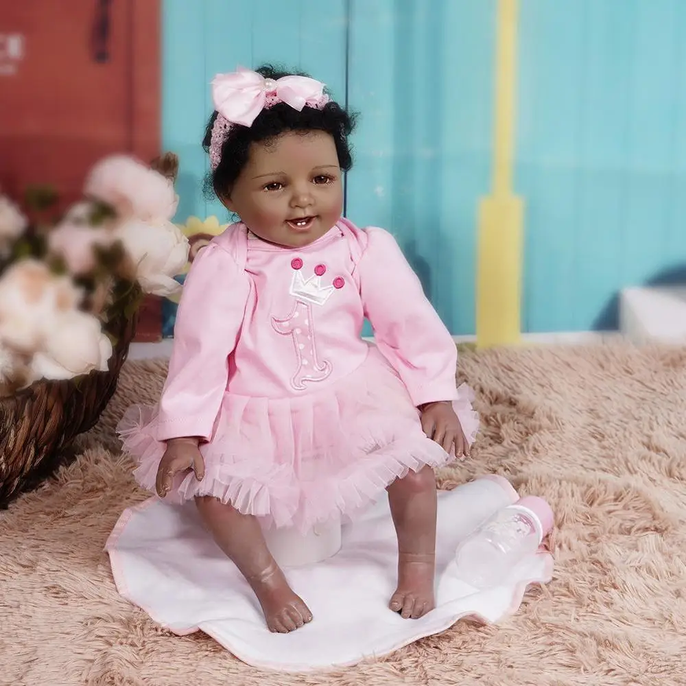 

Babe NPK Handmade Soft Silicone Reborn Dolls Lifelike Vinyl Simulation Newborn Baby Princess Doll Toys for Children Birthday