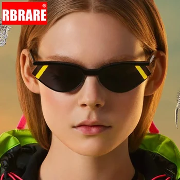 

RBRARE Luxury Brand Designer Sunglasses Women 2019 Cat Eye Sun Glasses Summer Trendy Retro Small Cateye Vintage Shade for Women