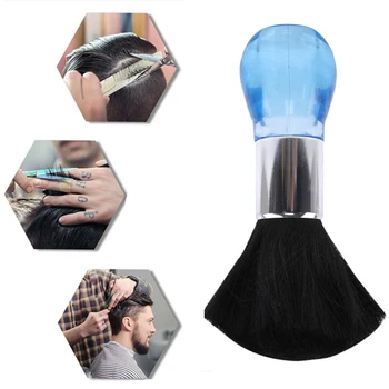 

Professional Ultra Soft Nylon Hair Barber Neck Face Duster Brush Cleaning Hairbrush Hair Sweep Brush Salon Haircutting Tool