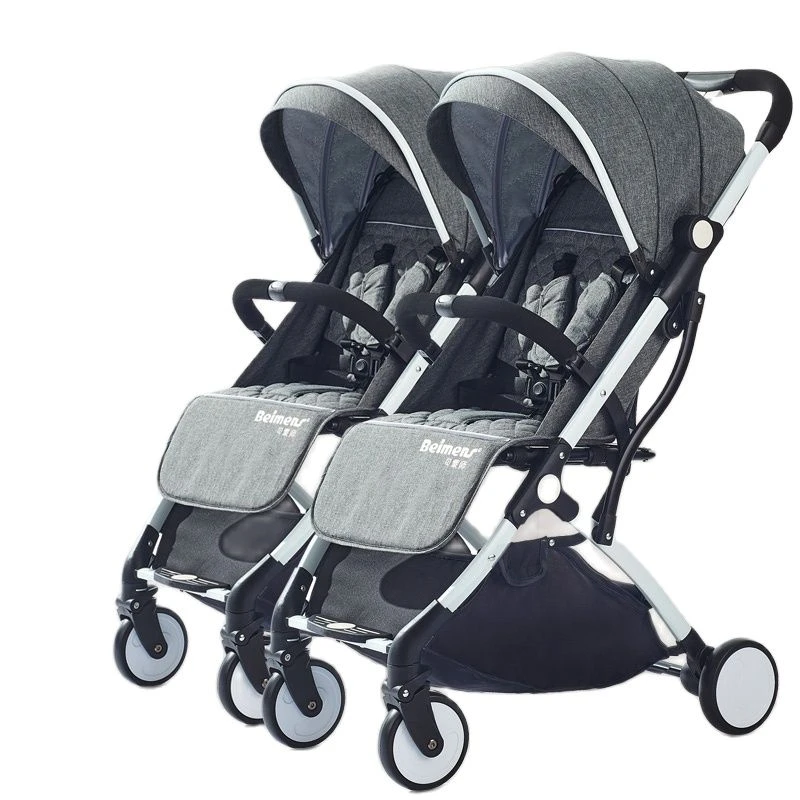 poussette double parapluie