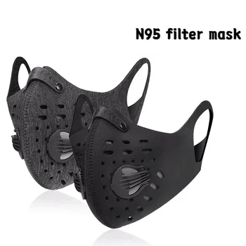 

mask Filters Pollution Pollen Allergy Woodworking Running Washable Neoprene mouth Mask mask