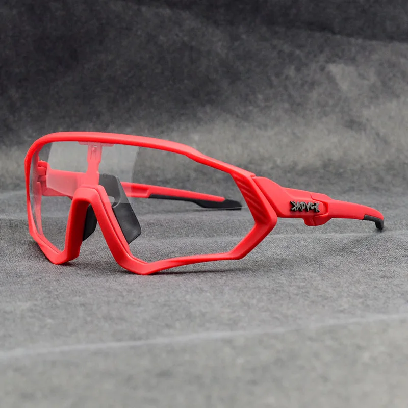 Cycling Sunglasses Sport Photochromic Eyewear Bicycle MTB Road Clear Hot-Sale Women Tr90 UV400 Discoloration Men Bicycle Goggles