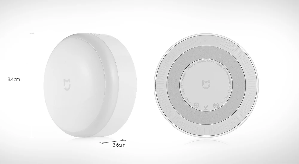Xiaomi Mijia светодиодный Ночной светильник с датчиком движения тела, светильник с инфракрасным пультом дистанционного управления, ночной Светильник для умного дома, коридора, ночной Светильник