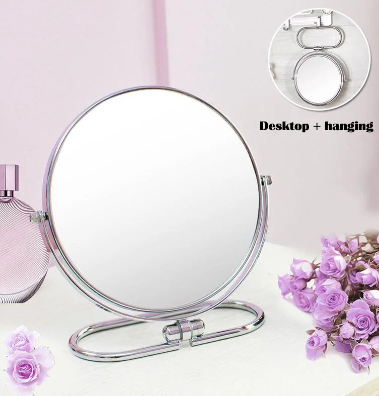 Milepez's Desk Mirror Is A Large, Twosided Mirror With A Large, Two