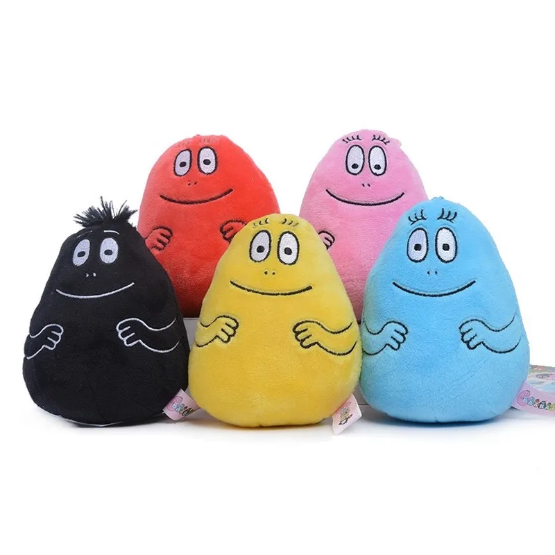 

13cm Anime BARBAPAPA Plush Toy Cartton Kids Juguetes 5 Colors Barba Soft Pillow Doll Kawaii Toys for Children Birthday Gift