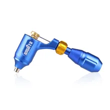 Высокое качество клеймо картридж тату машина DC разъем синий цвет татуировки машина пистолет для лайнера шейдера и картриджа иглы