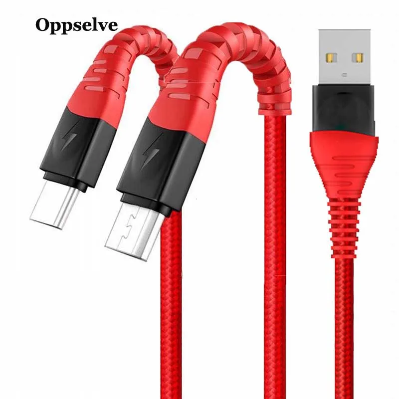 

USB Cable Fast Charging USB Type C Cable Fast Charger Data Charge Micro USB microusb Type-C Cable Mobile Phone Cable USB Cords