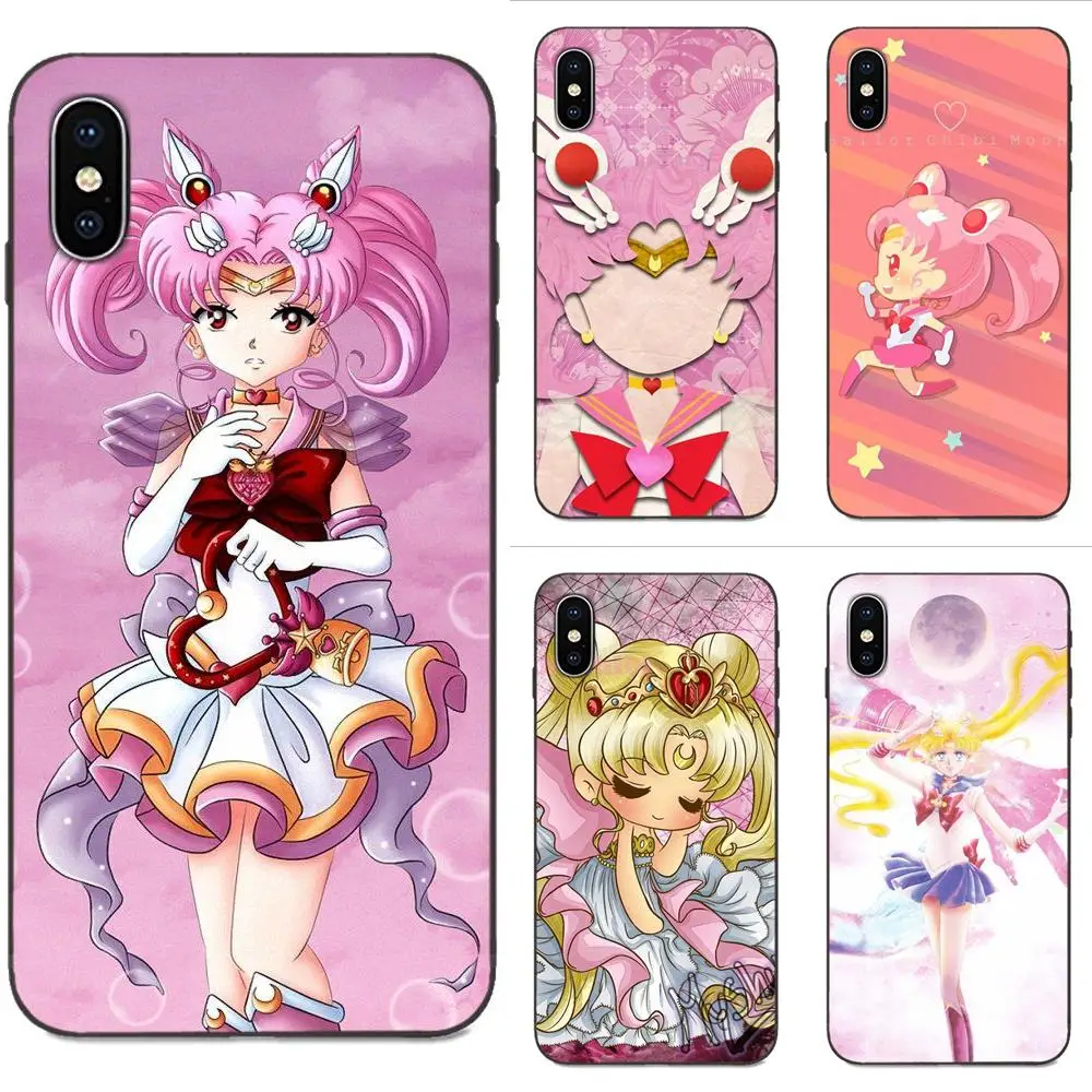 

TPU Shell Sailor Moon Sailor Chibi Moon For Huawei Mate 9 10 20 P8 P9 P10 P20 P30 Lite Mini Play Pro P smart Plus Z 2017 2019