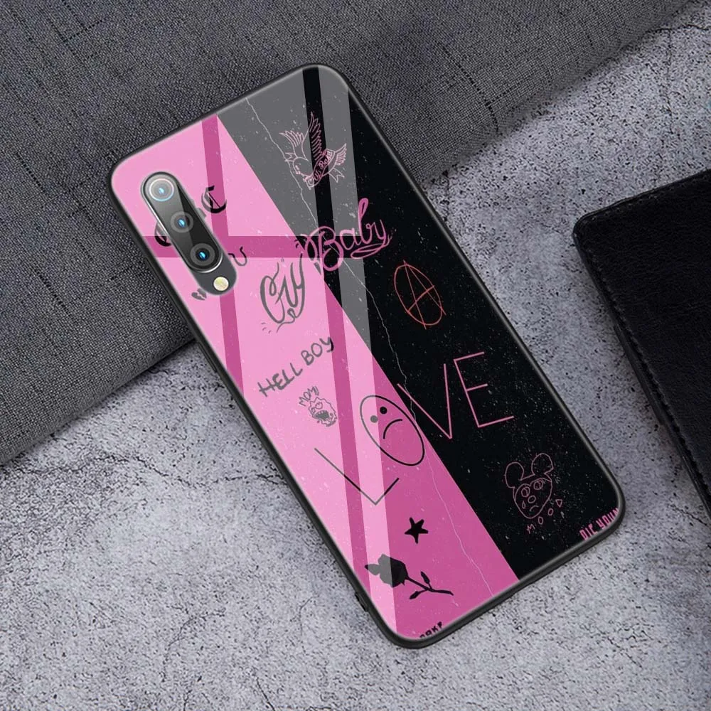 Lavaza XXXTENTACION розовый открытый Lil Открытый закаленное стекло мягкий чехол для Xiaomi Redmi Note 5 6 7 Pro mi A1 A2 8 Lite 9 F1 TPU чехол