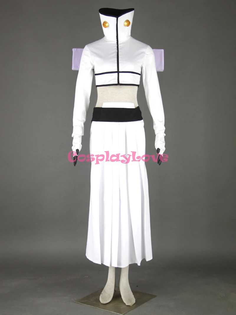 CosplayLove 1th White Bleach Tercera Espada Tear Halibel Cosplay Costume Custom Made For Halloween Christmas (4)