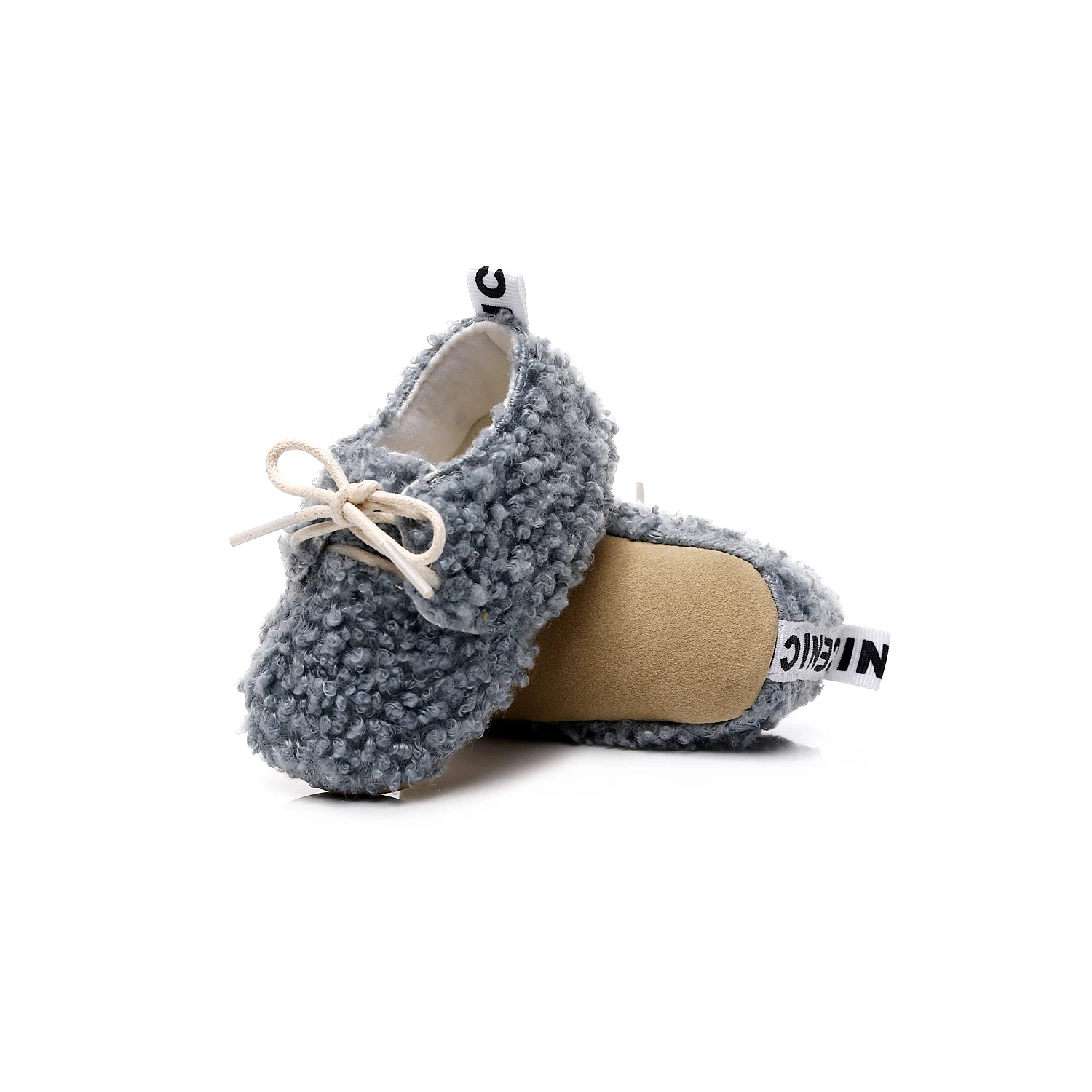 0-2Yrs Baby Girls Velvet Shoes Soft Sole Casual Shoes Cotton Toddler Kids