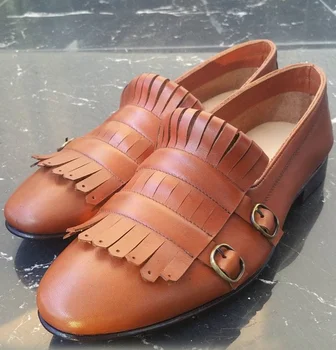 

Men pu Leather Shoes Low Heel Casual Shoes Dress Shoes Brogue Shoes Spring Ankle Boots Vintage Classic Male Casual YK297