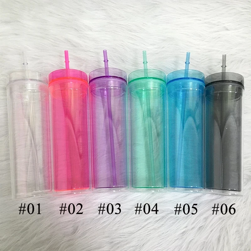 22oz Acrylic Tumbler With Smooth Lids And Straws Plastic Skinny Sublimation  Tumblers Spipy Cup Travel Mugs Water Bottle Reusable Container In Bulk  Wholesale From Bigtree_store, $8.2