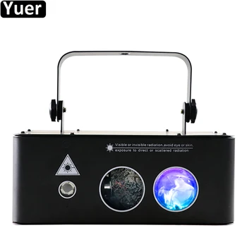 

Mini RGB 3IN1 Pattern Projector Christmas Lights Laser Scanner light Family Party Bar DJ Disco DMX512 Control Stage Effect Light