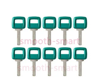 

For Volvo Laser Cut Keys (Set of 10) Excavator Grader Dumper, 11039228