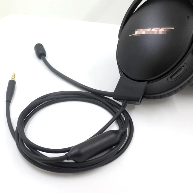 Suitable for BOSE Quiet Comfort 35 II QC35II Detachable Gaming Noise  Cancelling Headphone Headset Microphone Game Headset Cable