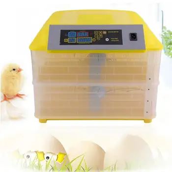 

96pcs Professional Automatic Chicken Egg Incubator Duck Bird Egg Hatching Equipment Temperature Control Hatchery Machine UK Plug