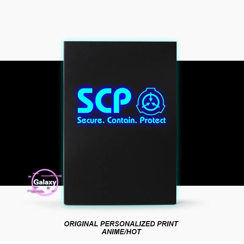 SCP безопасный содержит специальные процедуры удержания основы блокнот канцелярские принадлежности светящийся подарок ученический школьный учебный инструмент