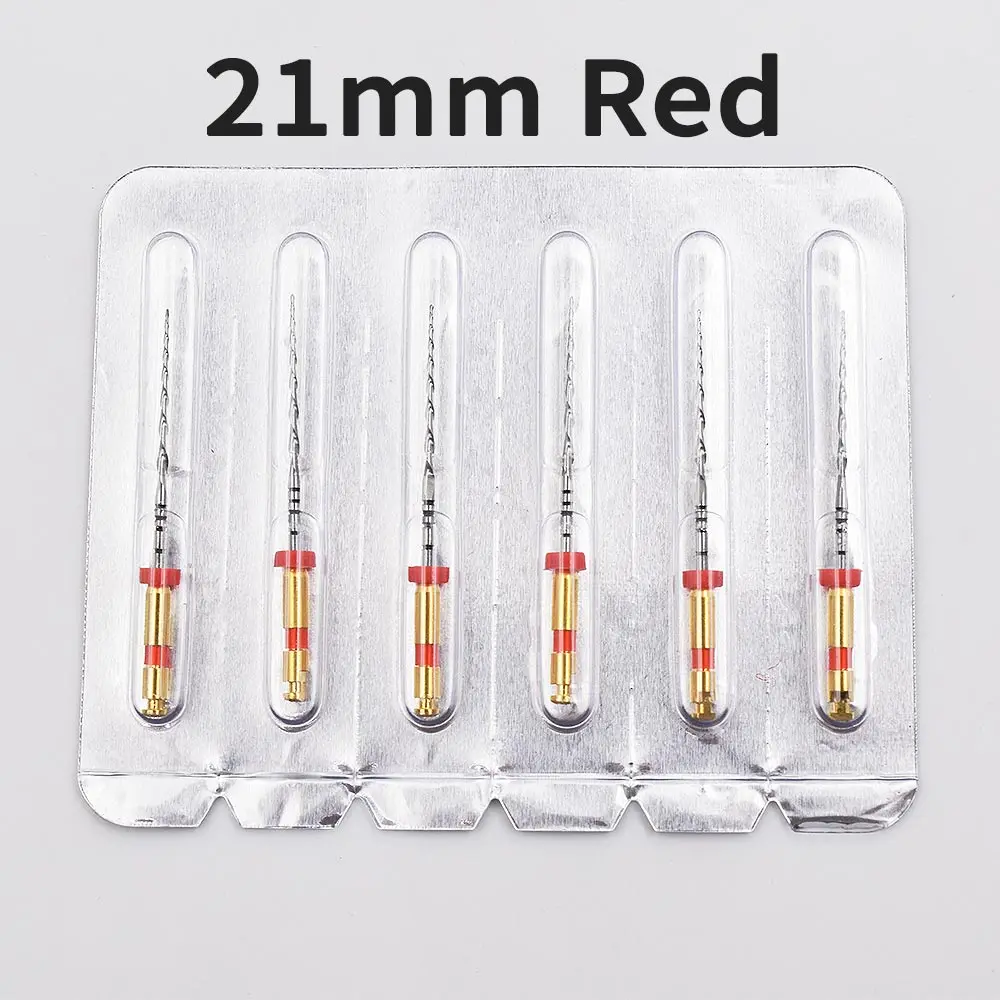 21MM Red Teeth whitening dental instrument reciproc rotary files endodontic files dental endo motor files instrument for dentistry - Цвет: 21MM Red