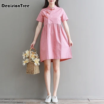 

2020 chinese dress cheongsam qipao women evening party dress gown elegant cheongsam chinese cotton and linen qipao dresses