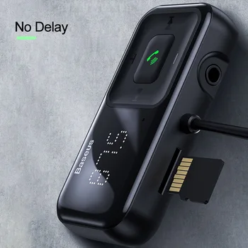 

FM Modulator Transmitter Bluetooth 5.0 FM Radio 3.1A USB Car Charger Handsfree Car Kit Wireless Aux Audio