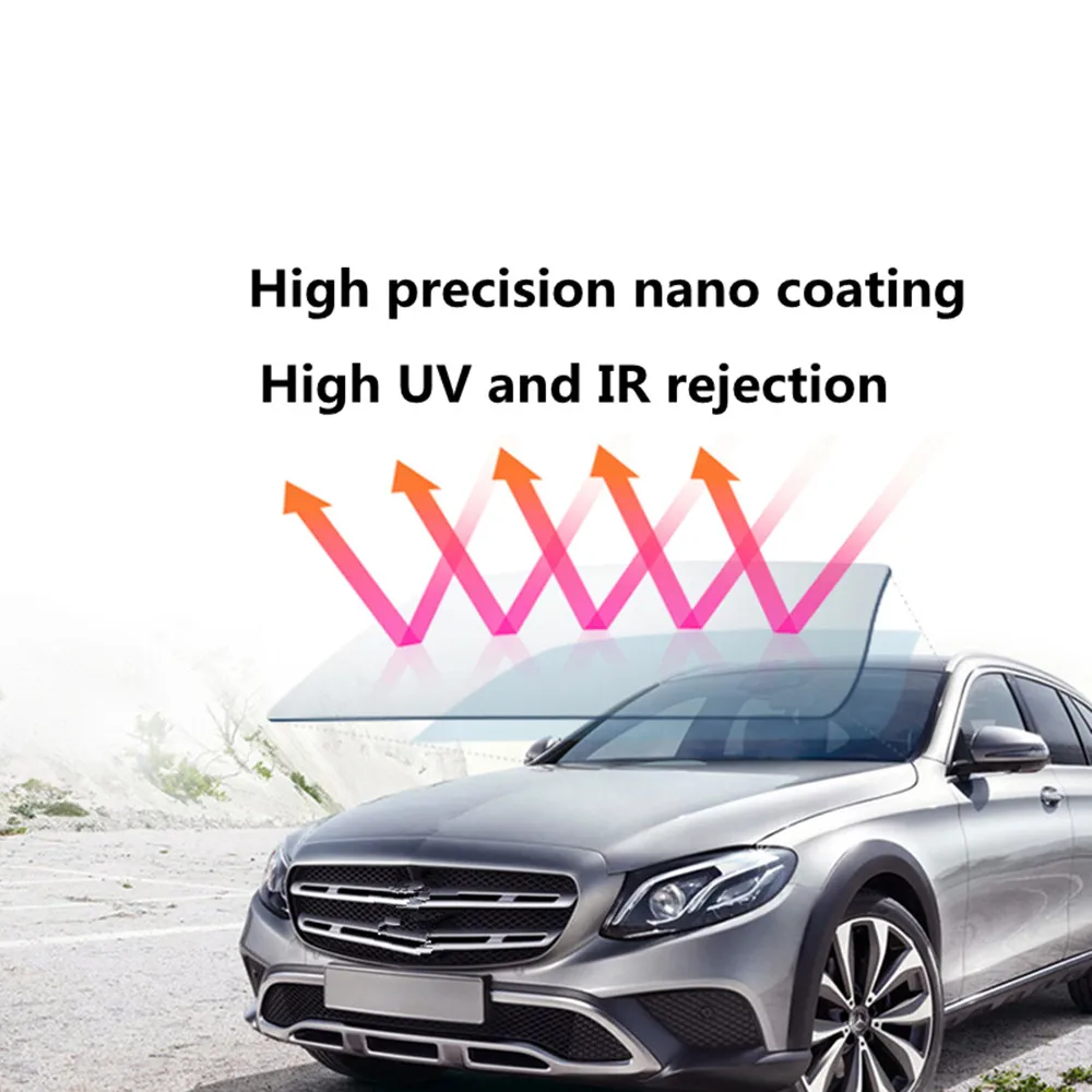 

SUNICE 75%~20%vlt Car Window Tint Car Tinting Roll Color Changed Photochromic Film Heat Control for Car House Office Glass Tint