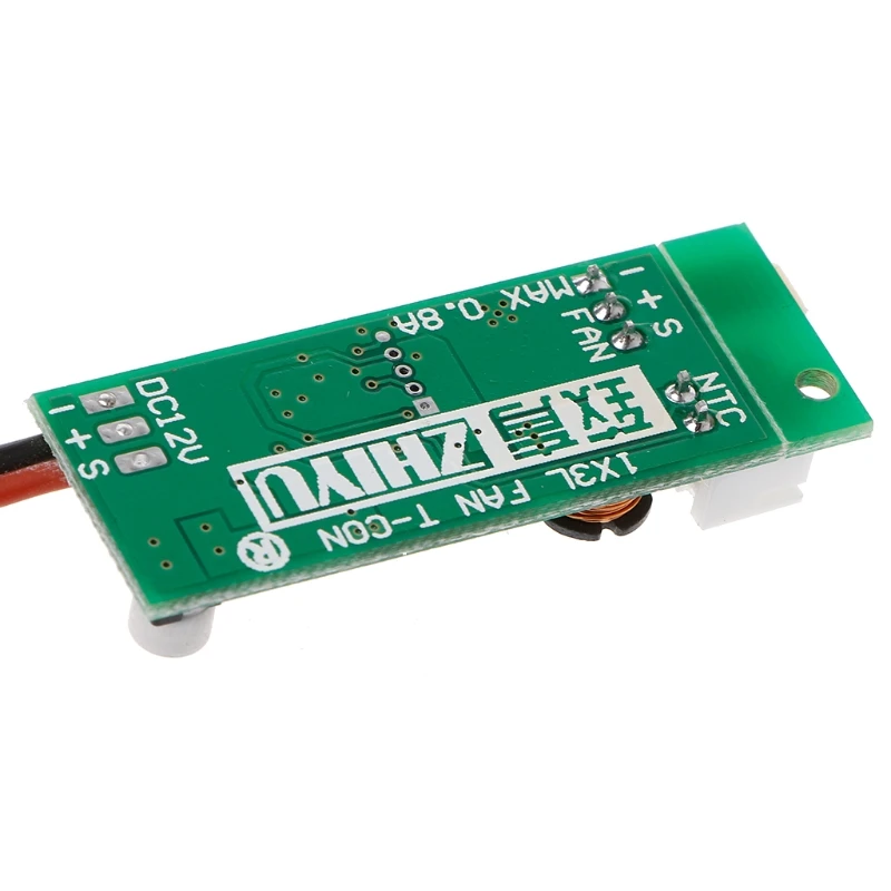 

DC 12V Temperature Speed Controler Denoised Speed Controller for PC Fan/Alarm R2JB