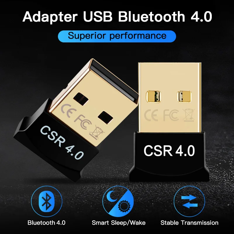 ANKNDO USB Bluetooth адаптер приемник аудио Bluetooth ключ беспроводной адаптер для компьютера динамик планшет синий зуб передатчик