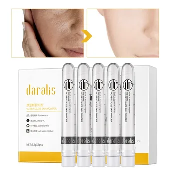 

5pcs Reduce Stains Powder Brighten Skin Color Pimples Remove VC Powder Face Serum Wholesale