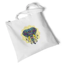 Холщовая Сумка для занятий йогой с животными для Lychee девочек, сумки на плечо, дорожная складная сумка, Холщовая Сумка для покупок, многоразовая сумка на плечо