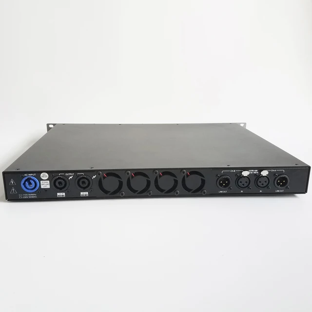 Leicozic-Amplificador DE POTENCIA DE 4 canales, 2500W, 10000q, clase TD,  Line Array, potente, Audio Profesional, rendimiento de escenario