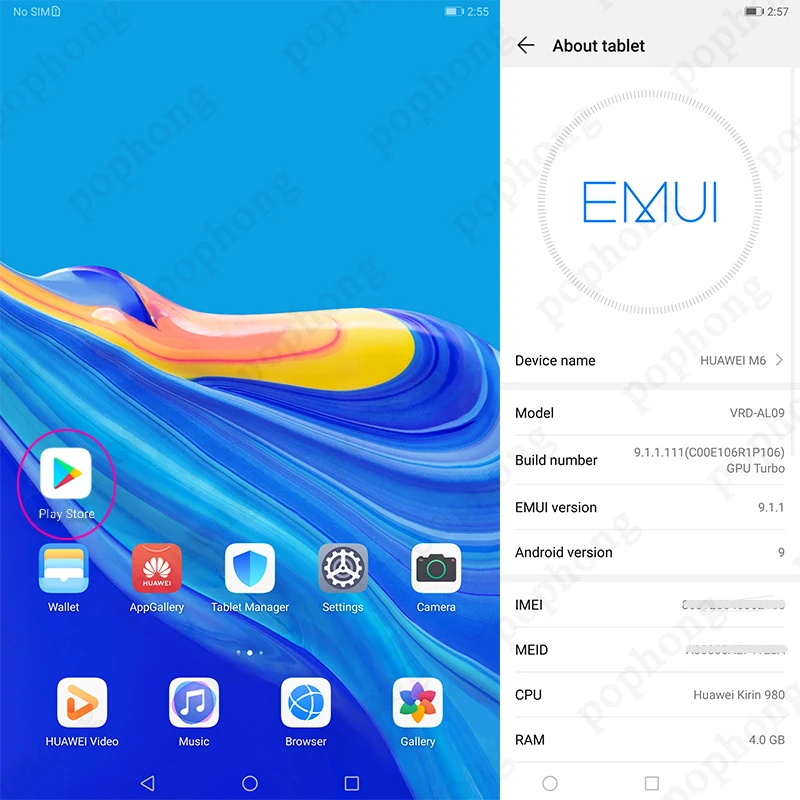 Asli Huawei MediaPad M6 8.4 Inci 4GB 64GB Wifi Tablet PC Kirin980 Octa Core Android 9.0 Google Play 6100 MAh Tipe C 2560x1600-in Tablet from Komputer 