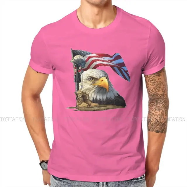 American Bald Eagle Flag Round Collar 