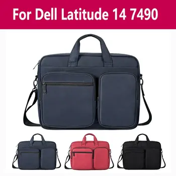

Laptop bag Soft PU Leather 13.3 15 Waterproof Sleeve Notebook Case Cover For Dell Latitude 14 7490