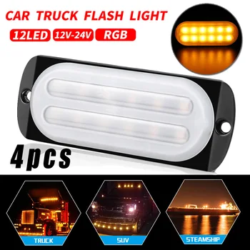 

Flash Work Light 36W Replacement Exterior Parts 12-LED Double-Row Truck