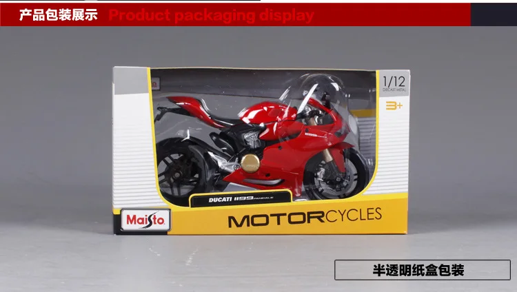 1 чем 12 завод Maisto Ducati 1200S модель сплава модель мотоцикла модель автомобиля украшение