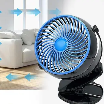

Cool Summer Mini Fan Portable USB Fan Double Leaf Desktop Fan Ultra Quiet Smart Touch Summer Cooler 360 degrees For SmartHome