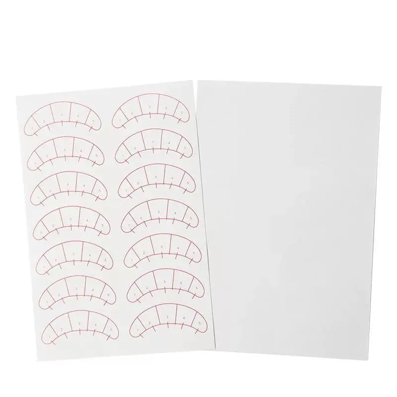 Graft Eyelashes Five-Point Positioning Eye Pad Novice Beginners Exercise Tool