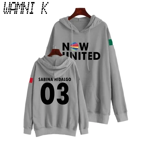 Новые корейские модные толстовки с надписью Now United свитшоты для мужчин и женщин